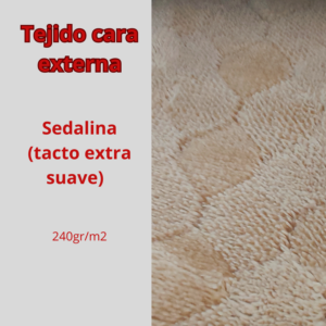 NOVOTEXTIL Edredón Invierno Sherpa Extra Grueso 560gr/m2 - Sedalina, Fibra Hueca y Sherpa(Efecto Borreguito). 1 o 2 Fundas Cojín (50x70) - ✅ Entrega 24/72h a toda españa - Imagen 7