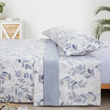 Sábanas Coralina para Cama 90 hasta 150, Juego Sábanas Coralina 3 Piezas (Encimera, Bajera y Funda Almohada) - Sabana Invierno Térmica con Tacto Extrasuave y Transpirable - ✅ Entrega 24/72h a toda españa - Galway