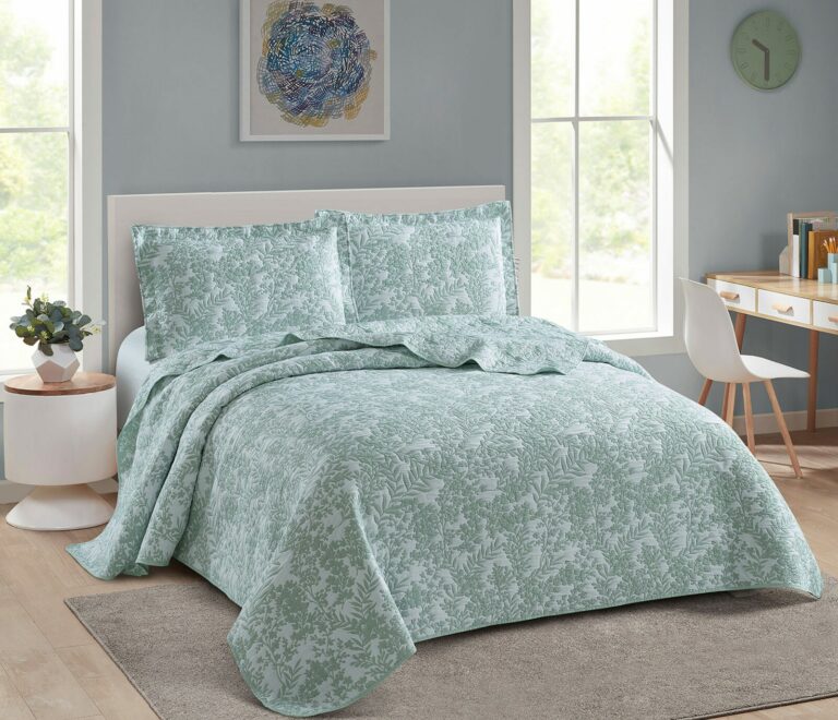 Novotextil-Colcha Fina Primavera/Verano Tela Jacquard para Camas Desde 90 hasta 180. Interior 100% alogodón, Exterior 100% poliéster - ✅ Entrega 24/72h a toda españa - Manchester