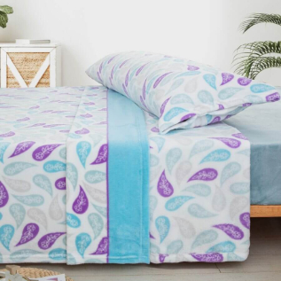 Sábanas Coralina para Cama 90 hasta 150, Juego Sábanas Coralina 3 Piezas (Encimera, Bajera y Funda Almohada) - Sabana Invierno Térmica con Tacto Extrasuave y Transpirable - ✅ Entrega 24/72h a toda españa - Sligo
