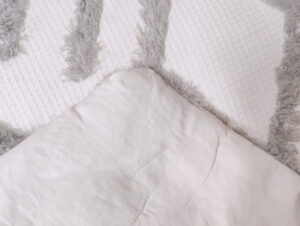NOVOTEXTIL Colcha Boutí Blanca Estampada - Moderna y Ligera con Diseño Artesanal 100% Microfibra Extrasuave - Cubrecama para Verano y Entretiempo con 1 o 2 Fundas Almohada (50x70) - ✅ Entrega 24/72h a toda españa - Imagen 9
