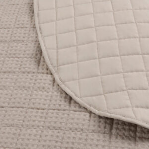 NOVOTEXTIL HOGAR Colcha Primavera/Verano con diseño Artesanal Colores Lisos para Cama de Matrimonio(135, 150 y 180/200). Exterior 50% Algodón 50% Poliéster. Interior 100% Algodón - ✅ Entrega 24/72h a toda españa - Imagen 9