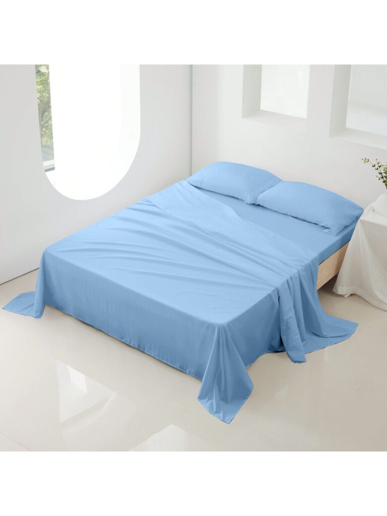Novotextil Juego de Sábanas 3 Piezas Cama 90 105 135 150 180 y 200cm – 100% Microfibra Suave y Transpirable – Incluye Sábana Bajera Ajustable + Encimera + Funda de Almohada – Ropa de Cama Moderna y Elegante para Todas las Estaciones – Fácil Lavado y Secado Rápido ✅ Entrega 24/72h a toda españa - Cielo