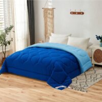 NOVOTEXTIL EDREDÓN NÓRDICO BICOLOR REVERSIBLE FINA de VERANO y Entretiempo – Colcha Acolchada Suave y Ligera – Relleno de Fibra Antialérgica – Tamaños 150x220, 180x220, 220x220, 240x220 cm – Para Cama Individual, Doble o King – Lavable, Termorregulador, Secado Rápido ✅ Entrega 24/72h a toda España