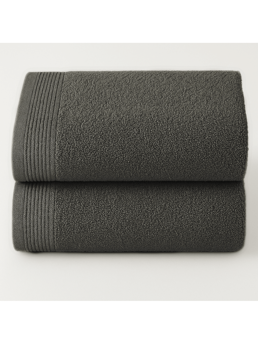 NOVOTEXTIL Pack de Toallas de Algodón 100% – 2 Toallas de Baño Grandes (100x150 cm) o 2 Toallas de Ducha (70x140 cm) – Toallas Suaves, Absorbentes y Duraderas – Juego de Toallas para Baño – Varios Colores Disponibles – Ideal para Uso Diario, Spa o Gimnasio   Entrega 24/72h a toda España - Negro