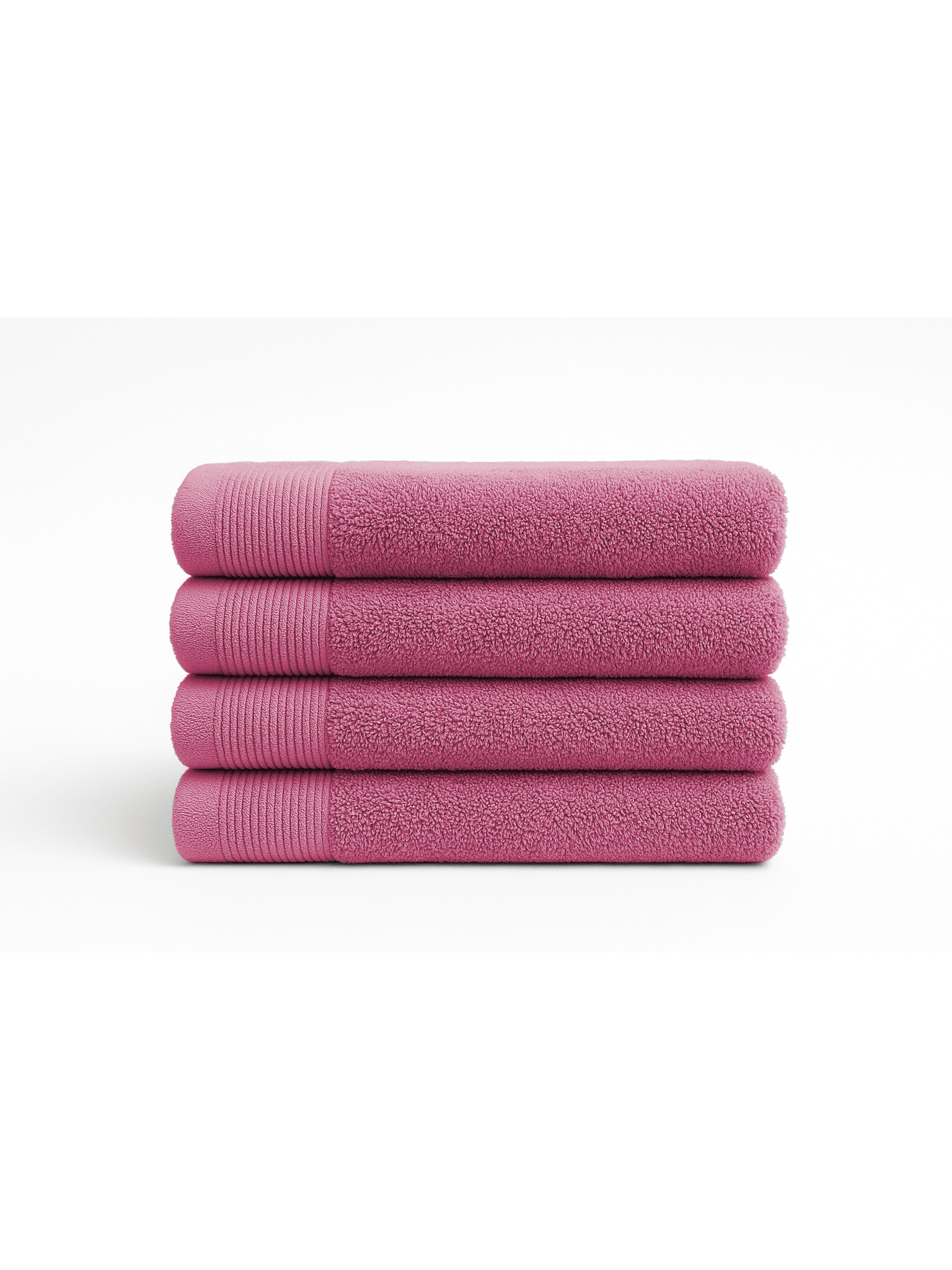 NOVOTEXTIL – Pack 4 Toallas de Algodón 100% Premium – Elige 4 Toallas de Mano (50x100 cm) o 4 Toallas de Cara/Bidé (30x50 cm) – Alta Suavidad y Gran Absorción – Textil Duradero para Baño, Lavabo o Aseo – Varios Colores Elegantes   Entrega rápida 24/72h a toda España - Fucsia