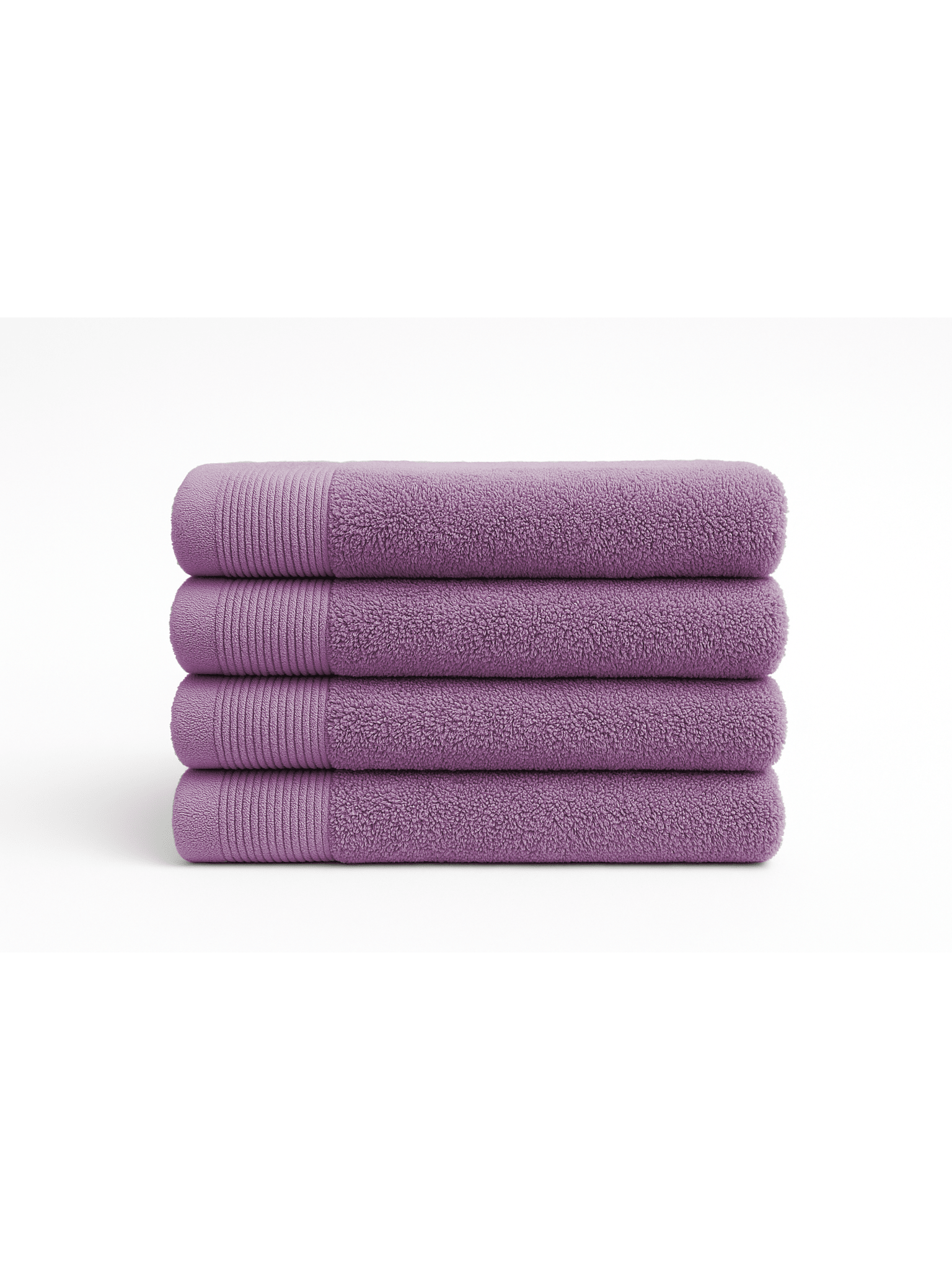 NOVOTEXTIL – Pack 4 Toallas de Algodón 100% Premium – Elige 4 Toallas de Mano (50x100 cm) o 4 Toallas de Cara/Bidé (30x50 cm) – Alta Suavidad y Gran Absorción – Textil Duradero para Baño, Lavabo o Aseo – Varios Colores Elegantes   Entrega rápida 24/72h a toda España - Lila