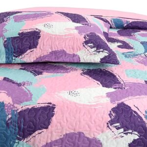 NOVOTEXTIL Colcha Estampada para Cama Individual(90 y 105). Tejido Fino Temporada Primavera/Verano con Colores Vivos; Interior 100% Algodón, Exterior 100% Microfibra. Una Funda de cojín incluida(50x70) - ✅ Entrega 24/72h a toda españa - Imagen 5