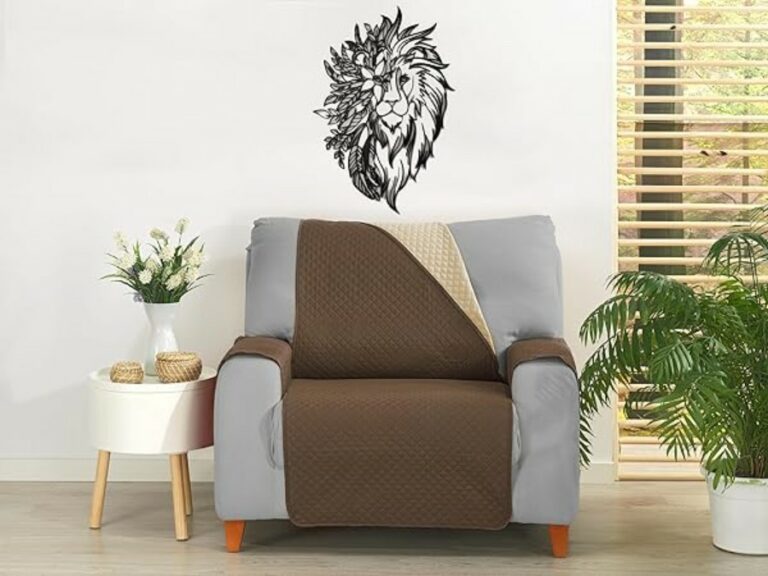 Fundas Sofá Ajustables Universales 1, 2, 3 Plazas y Chaise Longue, Protector Cubre Sofá Antimanchas y Resistente, Ideales para Mascotas y Decoración Hogar - ✅ Entrega 24/72h a toda españa - Chocolate/Beige