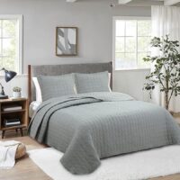 NOVOTEXTIL HOGAR Colcha Primavera/Verano con diseño Artesanal Colores Lisos para Cama de Matrimonio(135, 150 y 180/200). Exterior 50% Algodón 50% Poliéster. Interior 100% Algodón - ✅ Entrega 24/72h a toda españa