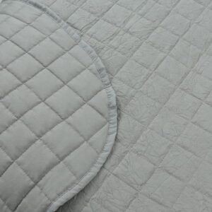 NOVOTEXTIL HOGAR Colcha Primavera/Verano con diseño Artesanal Colores Lisos para Cama de Matrimonio(135, 150 y 180/200). Exterior 50% Algodón 50% Poliéster. Interior 100% Algodón - ✅ Entrega 24/72h a toda españa - Imagen 5