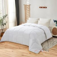 NOVOTEXTIL HOGAR Edredón Relleno Nórdico para Cama 90 hasta 200, Edredón Microgel 350 gr/m², Tejido Exterior 100% Algodón, Nórdico Hipoalergénico, Suave y Transpirable para Otoño e Invierno - ✅ Entrega 24/72h a toda españa