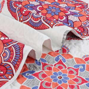 Novotextil-Colcha Primavera/Verano Estampada para Cama Desde 90 hasta 135. Relleno 100% algodón, Tejido Exterior 100% Microfibra - ✅ Entrega 24/72h a toda españa - Imagen 7